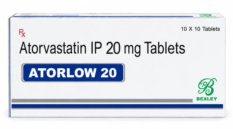 ATORLOW 20 - Atorvastatin 20 mg by Bexley LifeScience