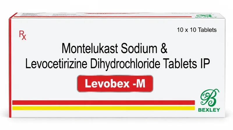 LEVOBEX-M - Montelukast Sodium + Levocetirizine Dihydrochloride by Bexley LifeScience